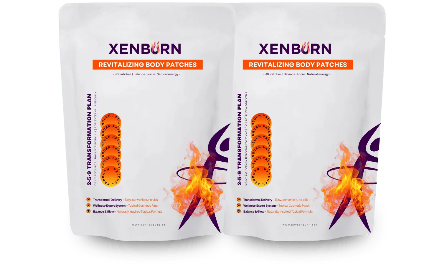 XenBurn two pouches